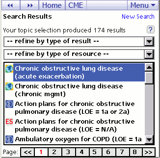 Palm Search Results
